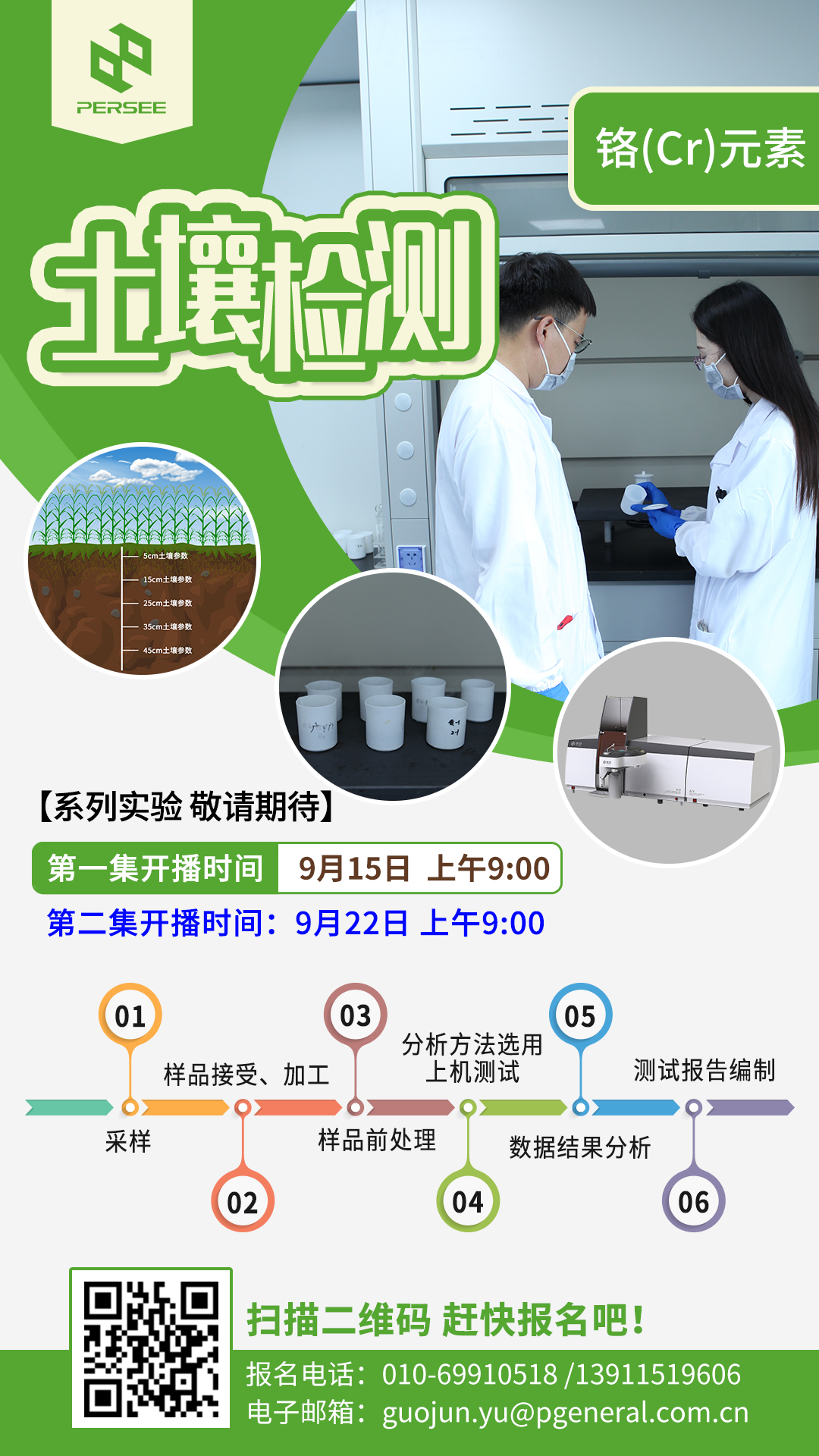 土壤铬（Cr）元素检测分析方法